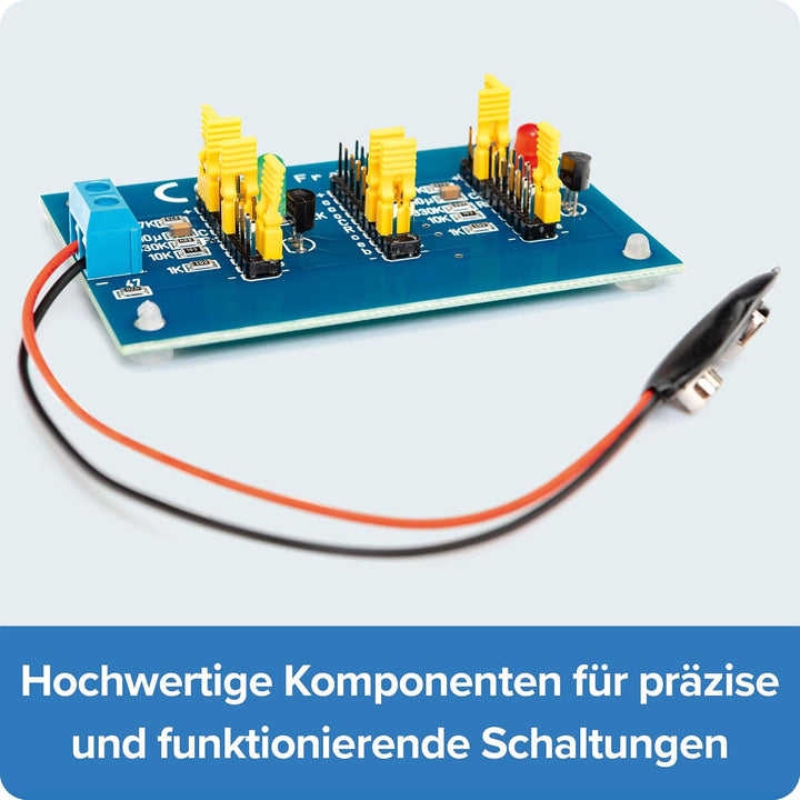 FRANZIS 65361 - Lernpaket Grundschaltungen der Elektronik – Kompletter Elektronik-Baukasten zum Test