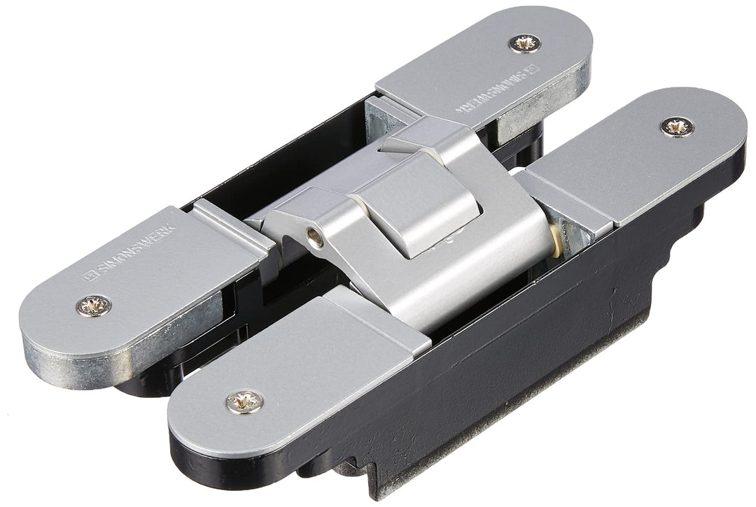 Simonswerk 5 400605 0 12402 Türband TECTUS TE 340 3D, verdeckt f. stumpfe Türen, silberfärbig beschi