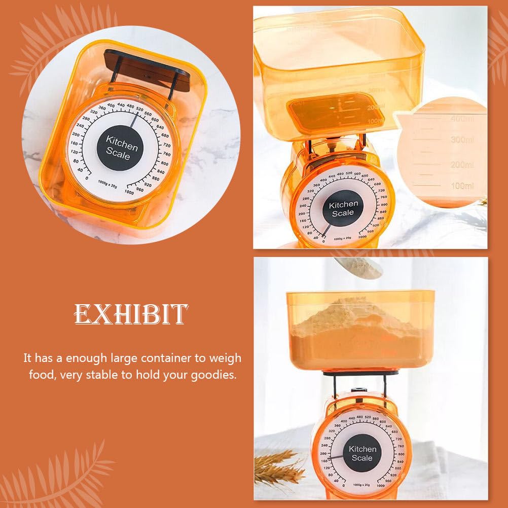 HEMOTON Küchenwaage Mechanical Kitchen Scale Kochen Kochwaage Gramm Waage Lebensmittelwaage Aus Kuns