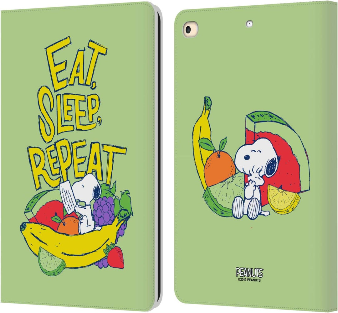 Head Case Designs Offizielle Peanuts ISS Schlaf Snoopy Naturgemaess Suess Leder Brieftaschen Handyhü