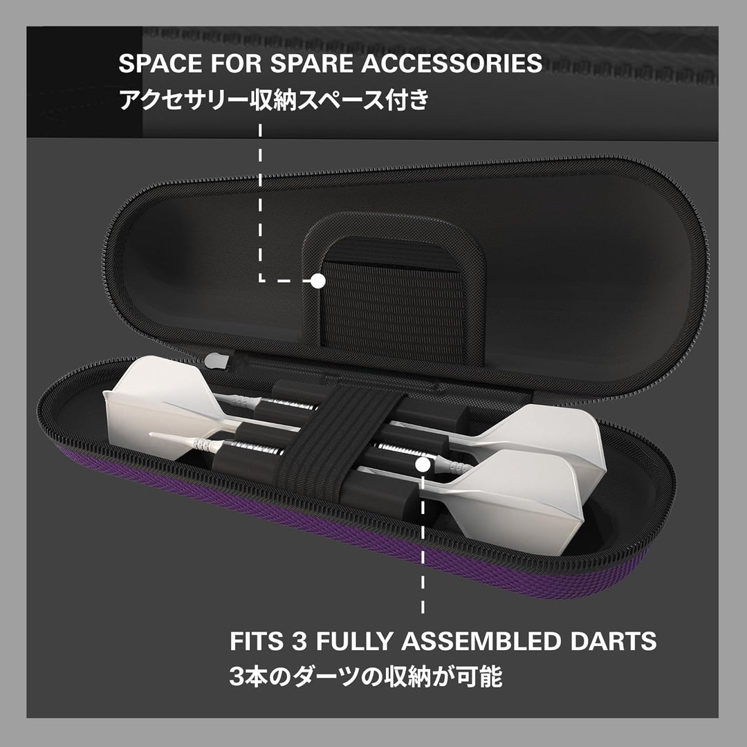 Target Japan Takoma Shell Wallet, Lila | Dart-Tasche, Dart-Aufbewahrungsbehälter, hält 3 vollständig
