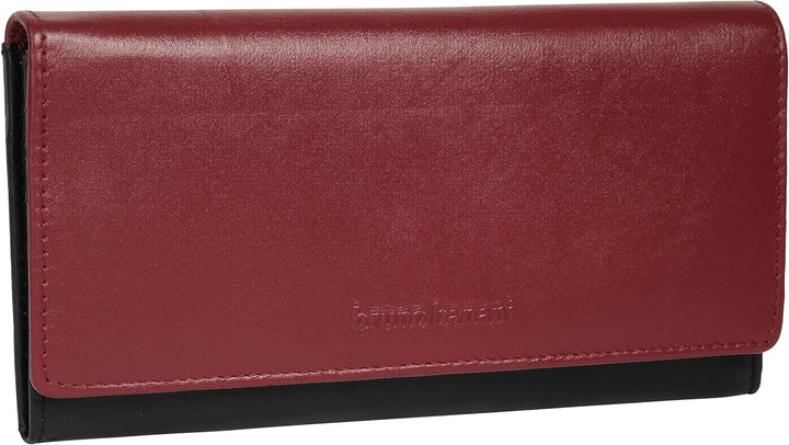 bruno banani Geldbörse Echt Leder Damen | elegante Geldbörse, 19 Kartenfächer, RFID-Schutz, Münz- un