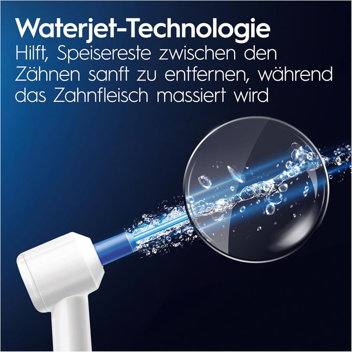 Oral-B Center OxyJet Reinigungssystem - Munddusche + Oral-B iO4, iO4