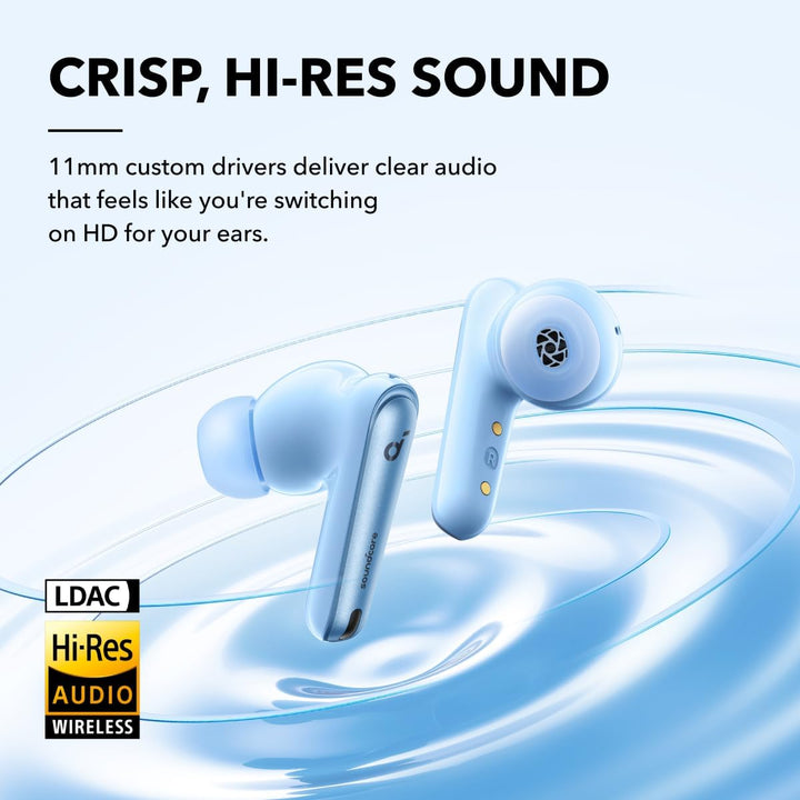 soundcore by Anker Liberty 4 NC Kabellose Earbuds mit Geräuschunterdrückung, 98,5% Noise Cancelling,