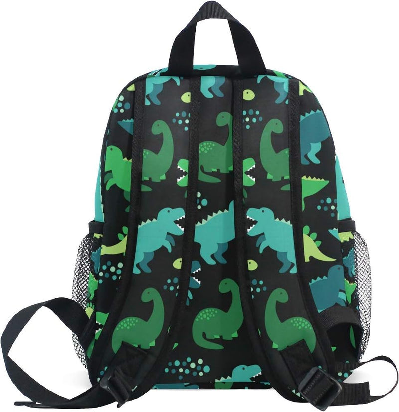 Kinder Rucksack niedlich kindisch Nahtlose Muster mit Dinosaurier Kindergarten Vorschule Tasche für