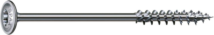 SPAX 251010802405 Holzbauschraube, 8,0 x 240 mm, 50 SPAX Holzschrauben 8,0 x 240 mm, T2/C2NW, 4CUT,