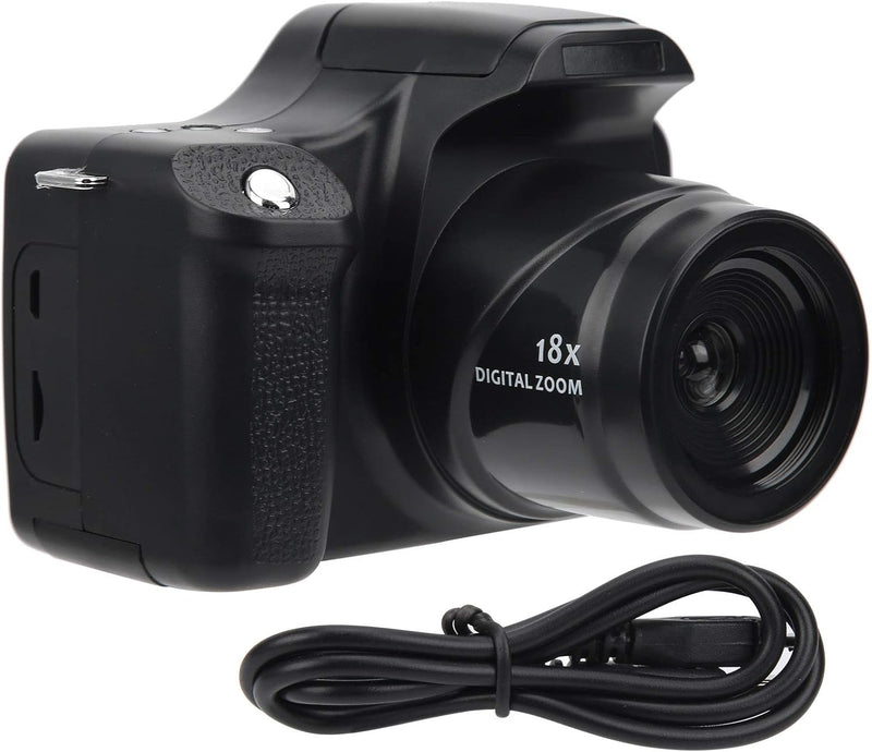 Digitalkamera, Tragbare 24MP 18X Zoom 3in LCD HD Bildschirm SLR Kamera Spiegelreflexkamera Eingebaut