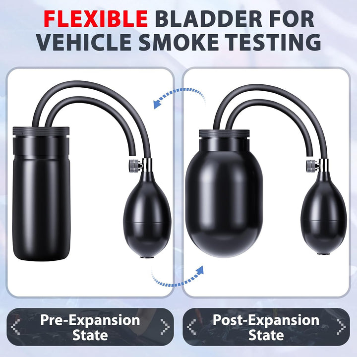 GODIAG Universal Easy Intake Adapter, Automotive Smoke Machine Bladder für Intake Smoke Tester EVAP