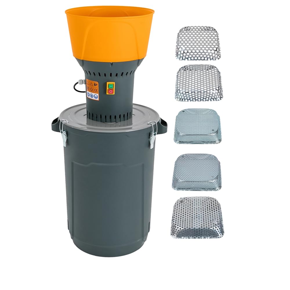 Mühle mit 5 Sieben, 220V Elektrische Getreidemühle Schleifer, Getreidemühle Mühle, für Getreide Mais