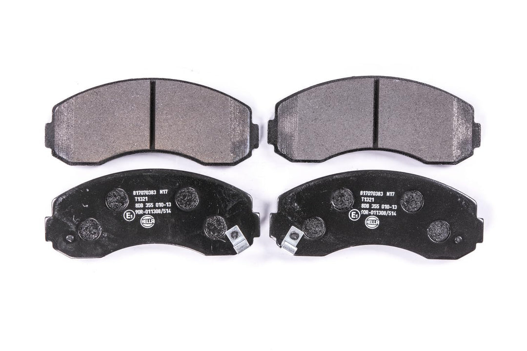 HELLA PAGID 8DB 355 010-131 Bremsbelagsatz - T1321 - Dicke/Stärke: 15.5mm - Bremssystem: Sumitomo -