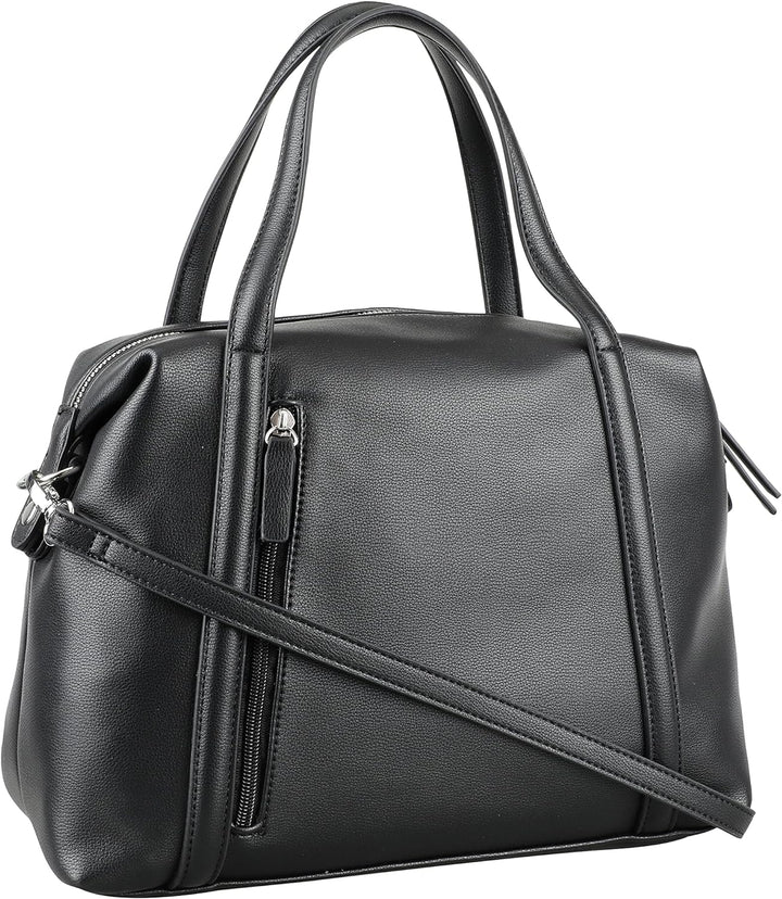 Gerry Weber - Handtasche für Damen, geräumiger Shopper für Frauen, Schwarz Farbe:schwarz / Material: