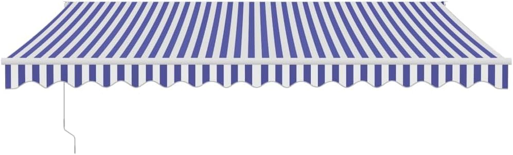 vidaXL Markise, Sonnenmarkise mit Kurbel Automatisch, Gelenkarmmarkise für Terrasse Balkon, Sonnensc