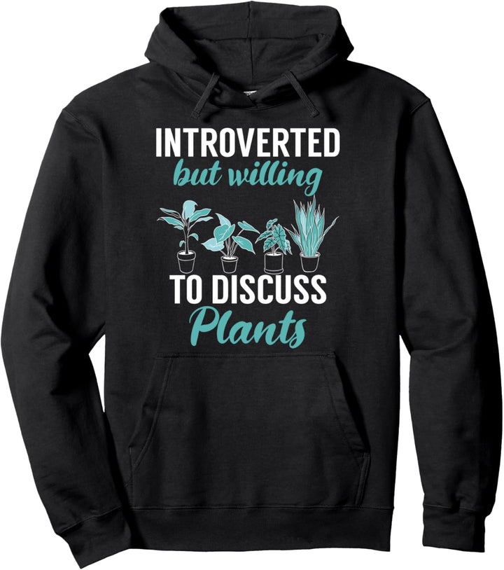 Introvertiert, aber bereit, über Wissenschaft zu diskutieren Pullover Hoodie