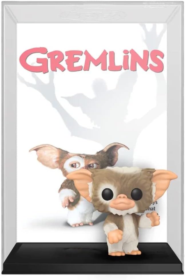 Funko Gremlins VHS Cover Limited Edition Exclusive with Flocked Gizmo Pop! Figure in Display Case