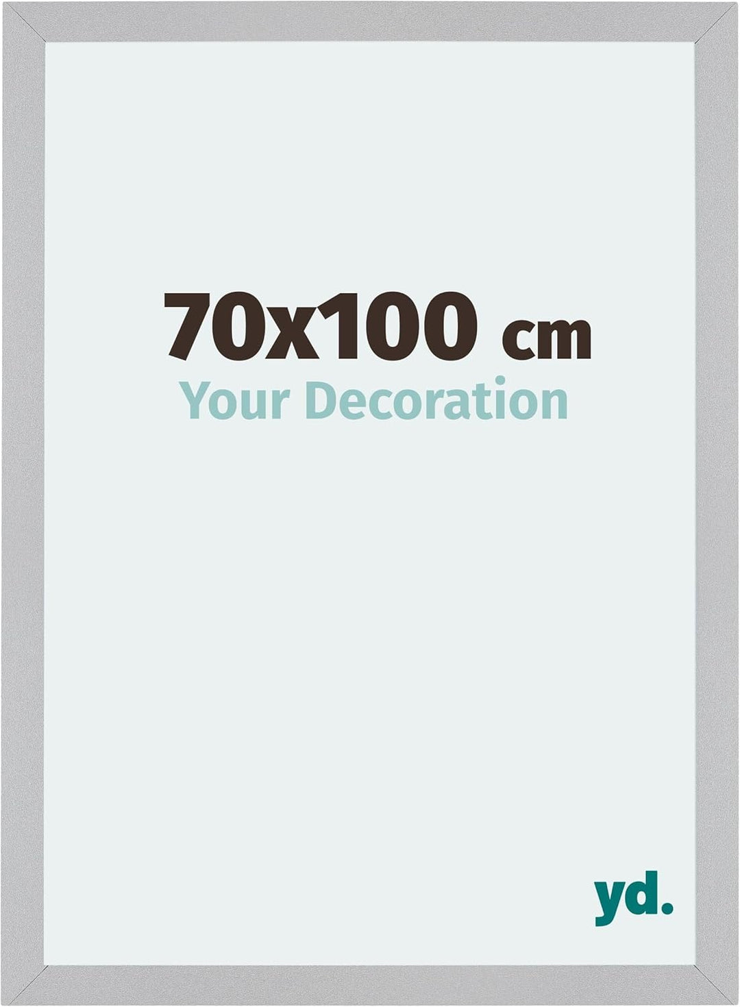 yd. Your Decoration - Bilderrahmen 70x100 cm - Bilderrahmen aus MDF mit Acrylglas - Antireflex - Aus