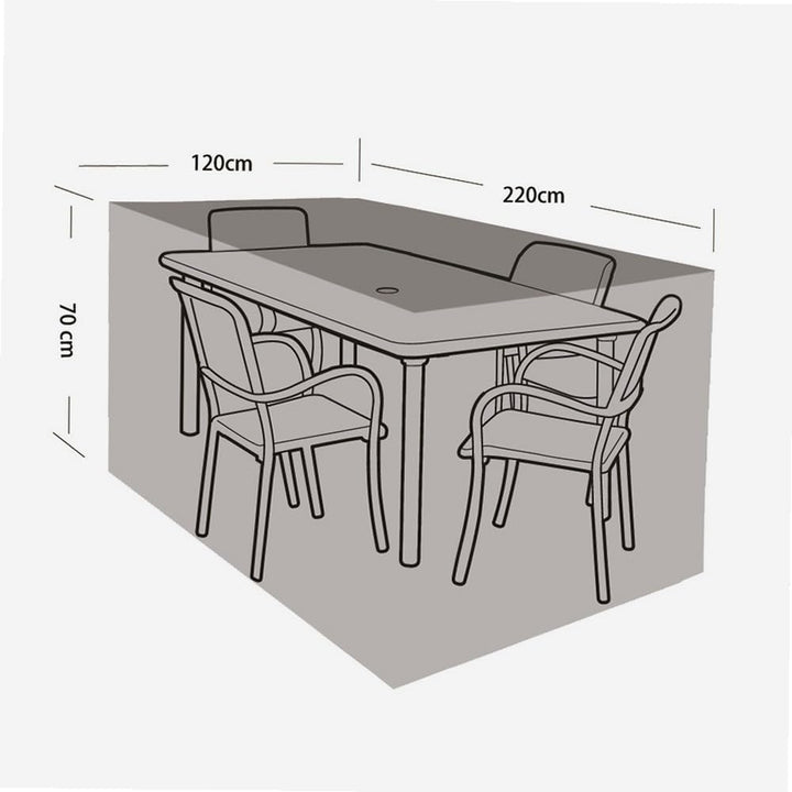 WERKA PRO Tischhusse 220x120x70cm