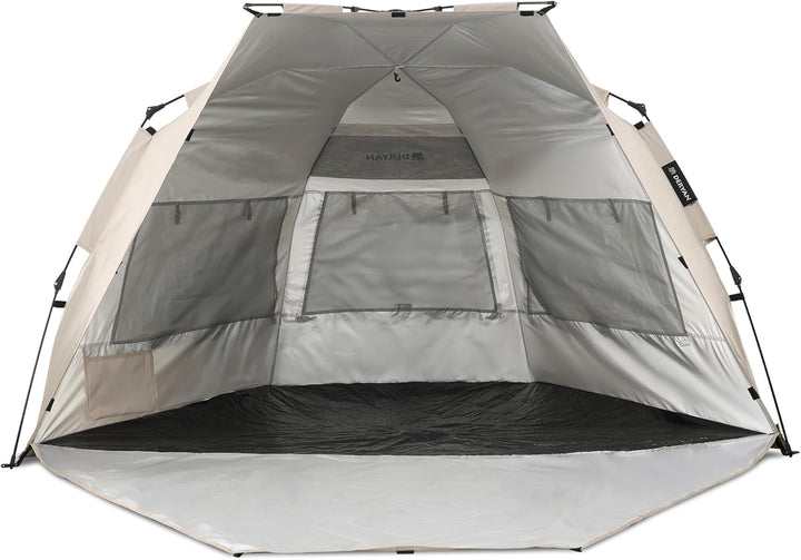 Deryan Up-to-Go Pop-Up Strandzelt für Kinder – UV-Schutz UPF 50+ und Windschutz, Kompakt & Faltbar,
