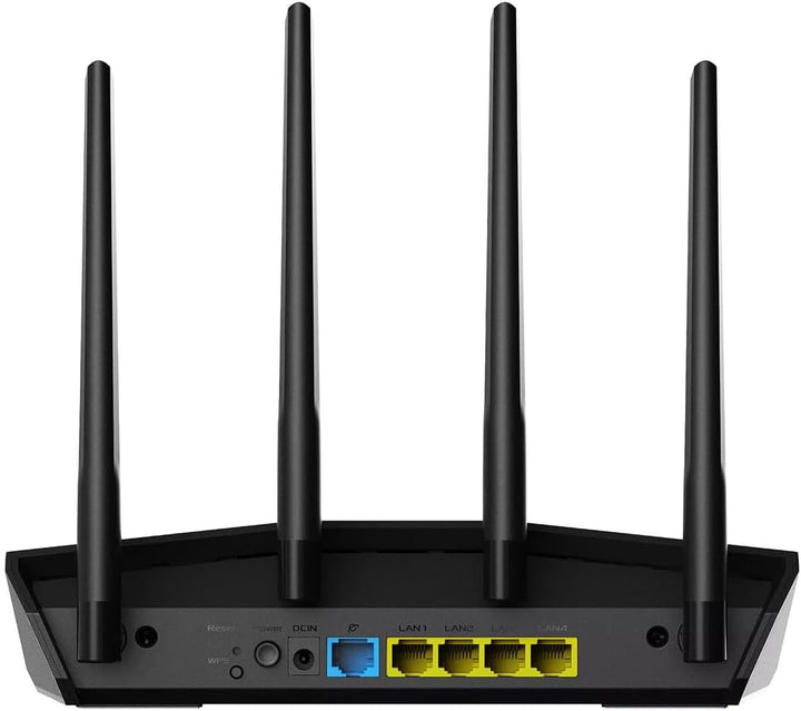 ASUS RT-AX57 AX3000 AiMesh Dual Band WLAN Router (WiFi 6, 1024-QAM, AiProtection, MU-MIMO, OFDMA, Ap