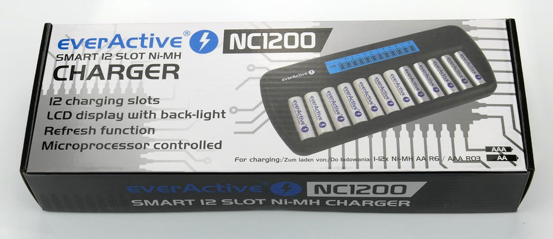 Processor Charger EverActive AAA/AA NC-1200