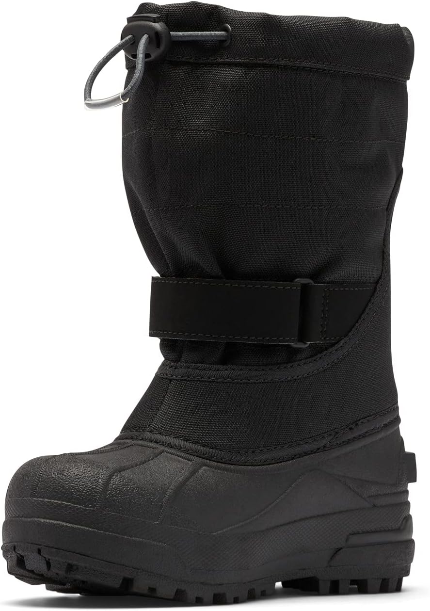 Columbia Jungen Youth Powderbug Plus Ii 25 EU Black Graphite, 25 EU Black Graphite