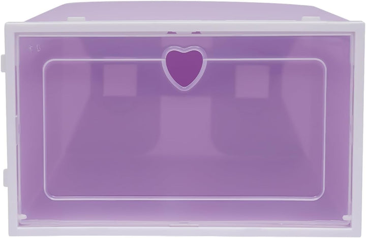 Schuhboxen Stapelbar,Klappbar Transparent,20er Set | Klappbares Design Mit Klarsichtklappe,Platzspar