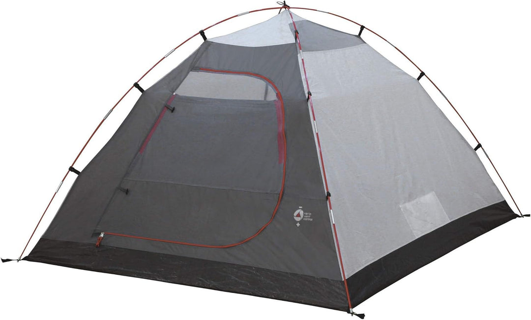 High Peak Kuppelzelt Nevada 4, Campingzelt mit Vorbau, Iglu-Zelt für 4 Personen, doppelwandig, wasse