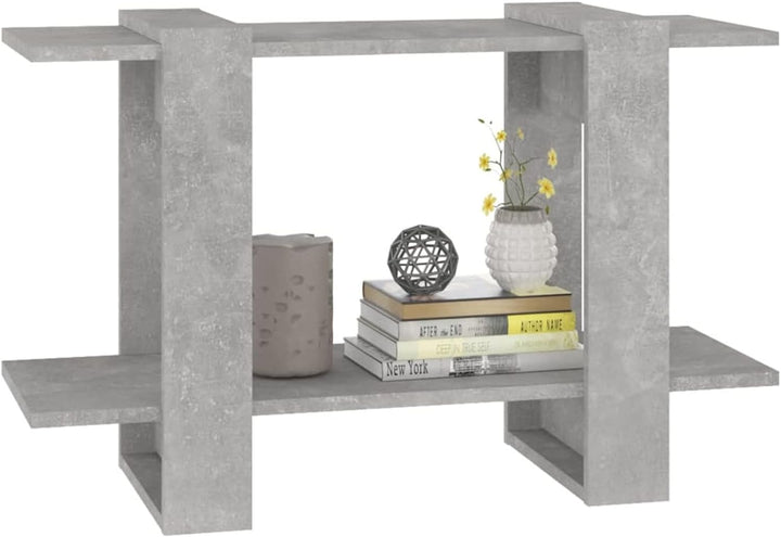 Gecheer Bücherregal Raumteiler mit Fächern Wandregal Standregal Aktenregal Raumtrenner Büroregal Büc