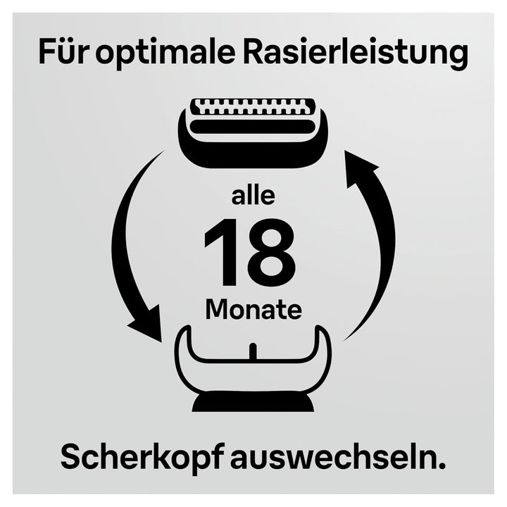Braun Series 7 Scherkopf, Elektrorasierer, Ersatzscherteil kompatibel mit Rasierer Herren Serie 7 de