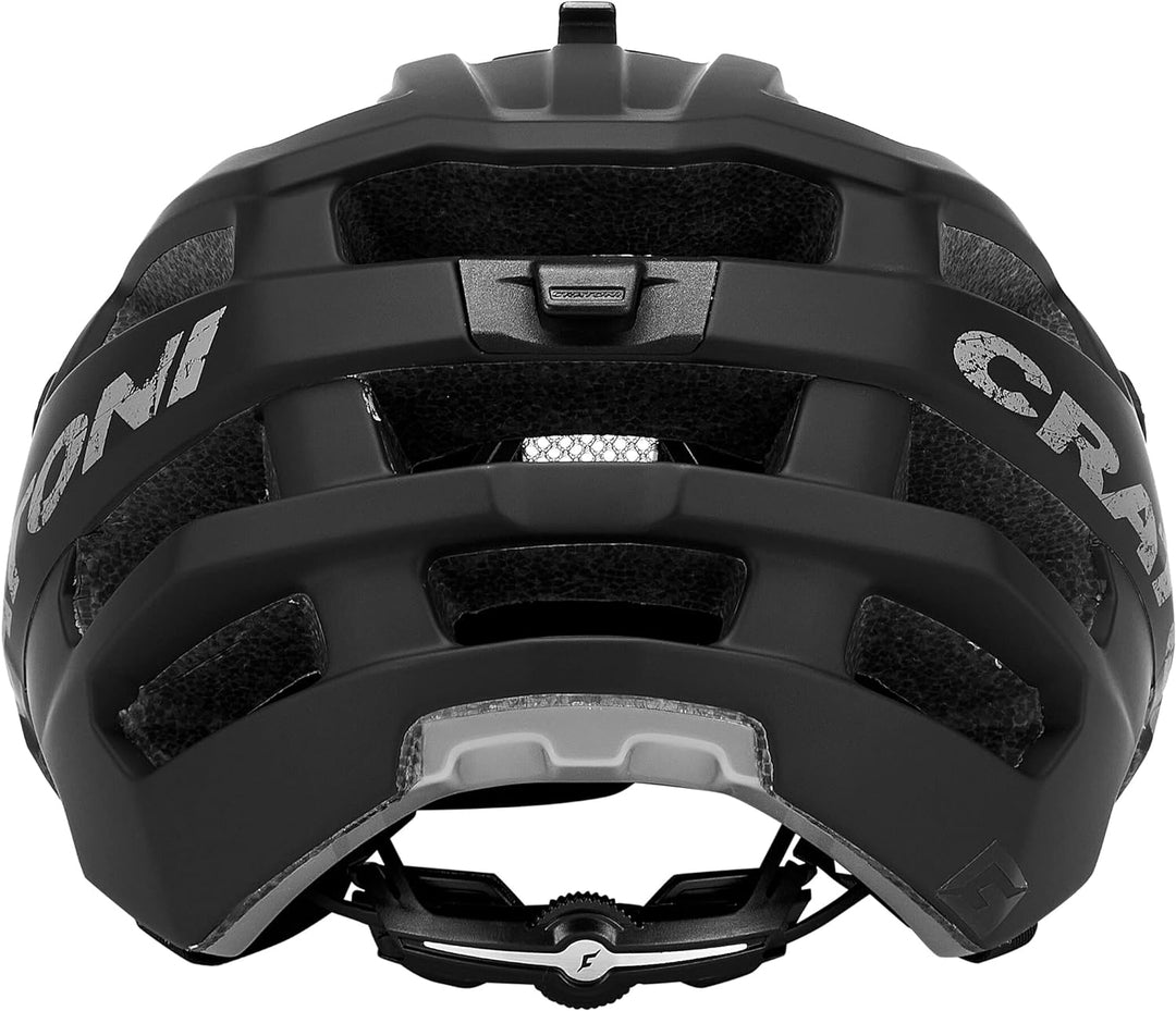 Cratoni AllTrack MTB Helm blau 2022 Fahrradhelm Black Rubber M/L (58-61 cm), Black Rubber M/L (58-61
