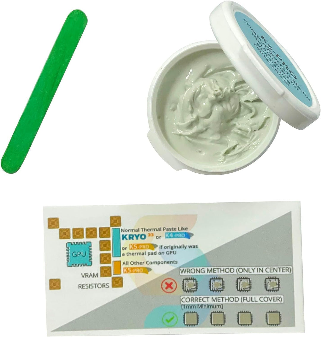 COMPUTERSYSTEMS REPAIR SERVICES DATA RECOVERY K5-PRO Viskose Wärmeleitpaste für Thermal-Pad Ersatz 2