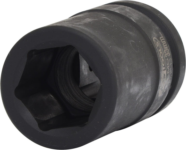 KS Tools 515.1833 1" Sechskant-Kraft-Stecknuss, lang, 33mm 33 mm, 33 mm
