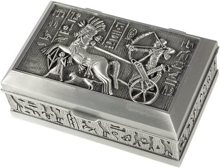 lachineuse - Schmuckkästchen Ägyptisch Kadesh – 12 x 8 x 5 cm – Dekoration Ägypten Antike – Aufbewah