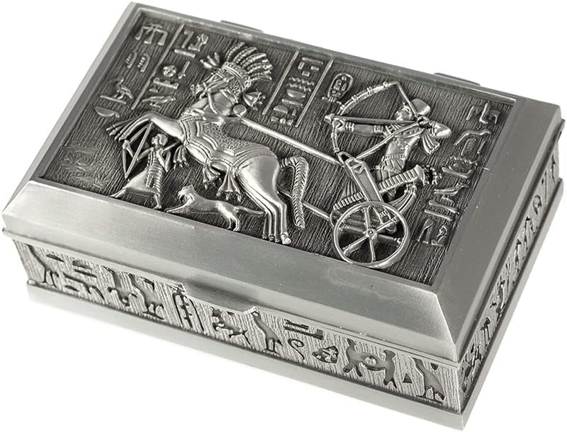 lachineuse - Schmuckkästchen Ägyptisch Kadesh – 12 x 8 x 5 cm – Dekoration Ägypten Antike – Aufbewah