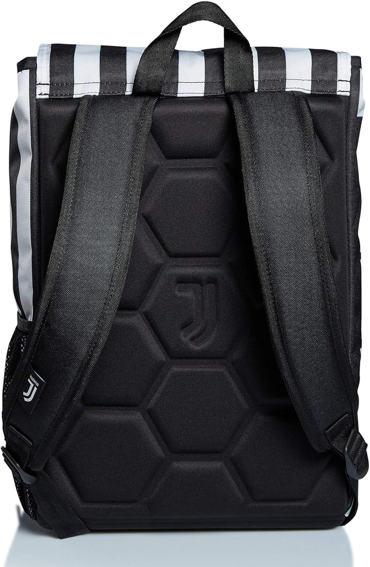 Big Juventus ausziehbarer Rucksack, beste Kombination, schwarz und weiss, Schule und Freizeit, mit p