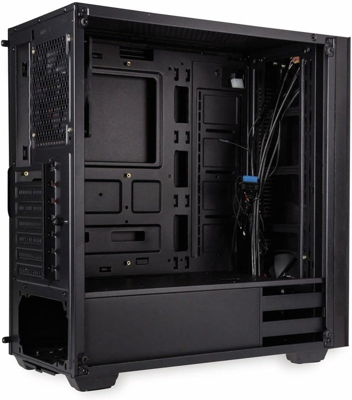 KOLINK Stronghold Midi-Tower Mini-ITX bis E-ATX, PC Hülle mit Seitenfenster, Tempered Glass Computer