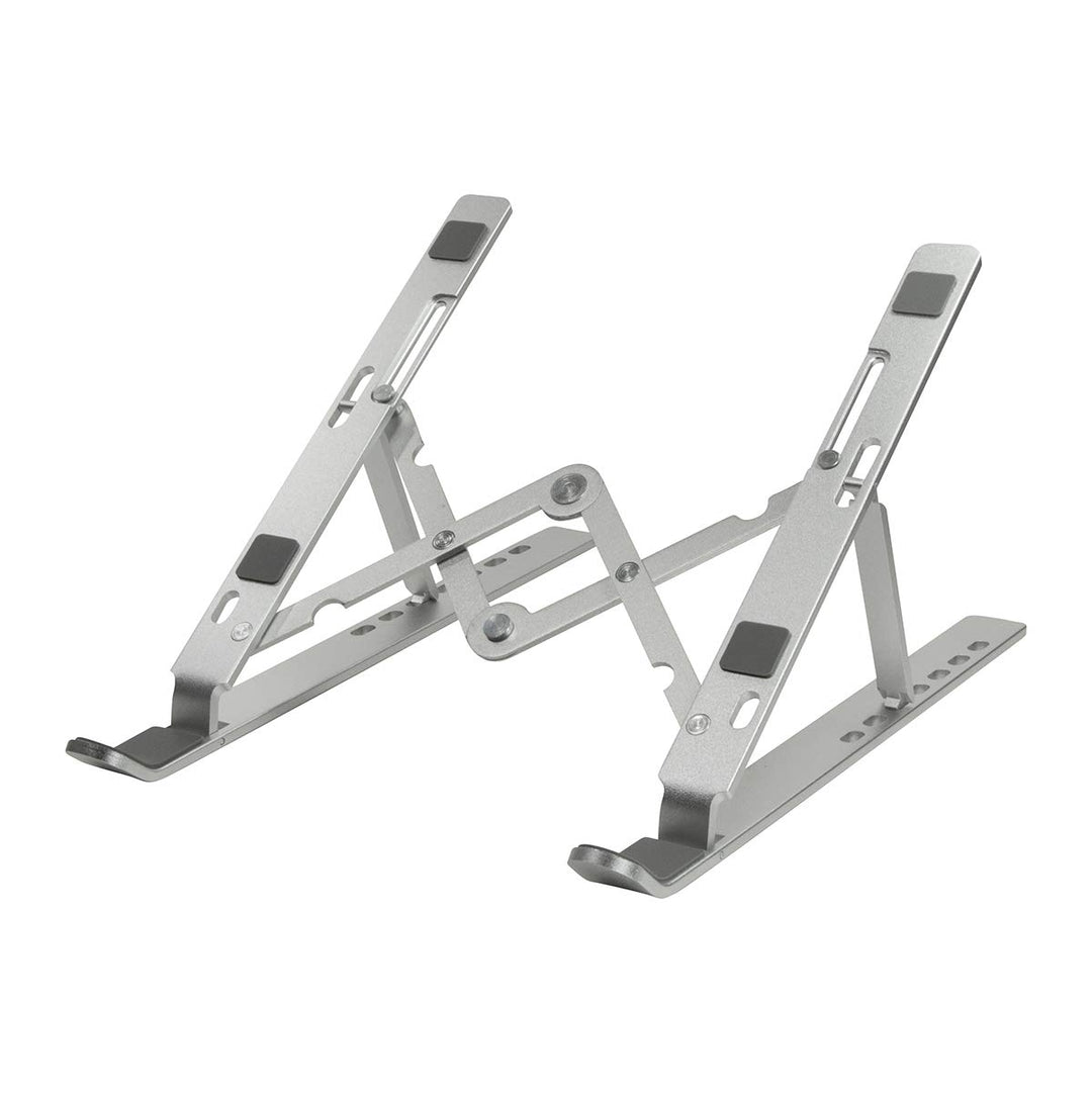 LogiLink AA0134 - Notebook Ständer zusammenklappbar, geeignet für 10–16"" Notebooks und Tablets, Sil