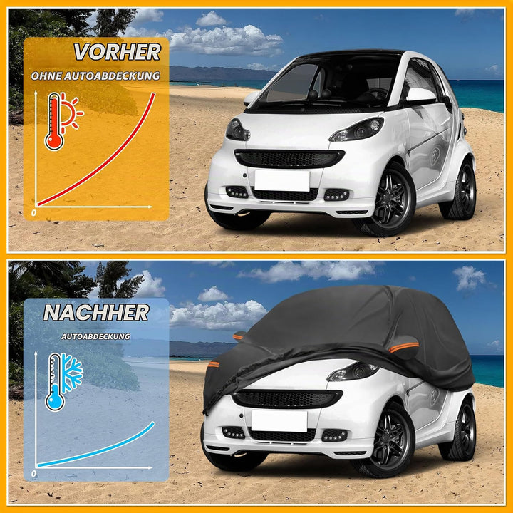 wasserdichte Autoabdeckung Für Smart Fortwo 1 STK.
