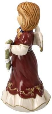 Goebel Figur Jahresengel 2023 Herzliche Weihnachtsmelodie aus Porzellan, Limitierte Edition, Geschen