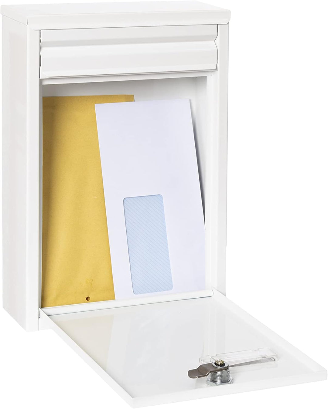 ARREGUI zaguan Zaguán E5751 Briefkasten oder Durchwurfbriefkasten aus verzinktem Stahl, Grösse S (DI