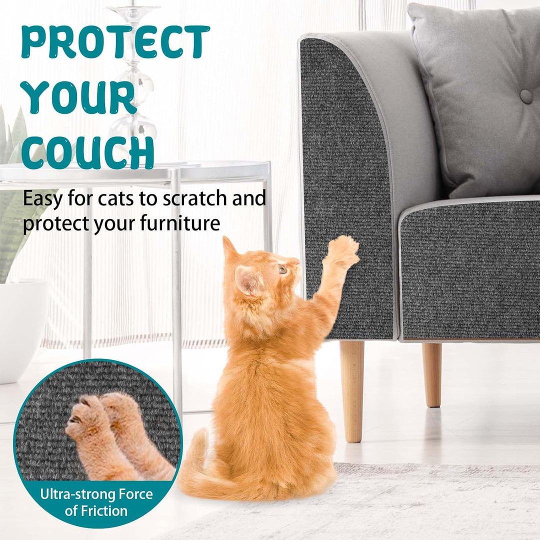 Kratzmatte Katze selbstklebend Kratzteppich Katze Wand Kratzbretter Sofa Kratzschutz Kratzmatte für