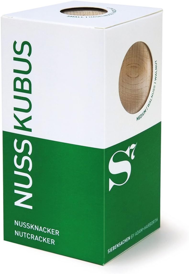 Siebensachen - Nusskubus - Nussknacker - Buche - hell