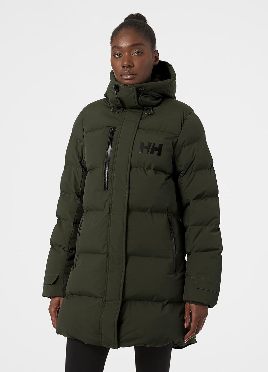 Damen Helly Hansen W Adore Puffy Parka, Grün, M