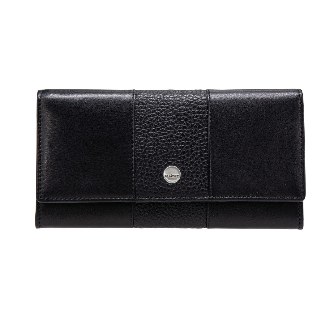 Maitre - auen diedburg purse lh10f castlerock 18,5X10X3 Farbe:schwarz / Material:polyester,leather,