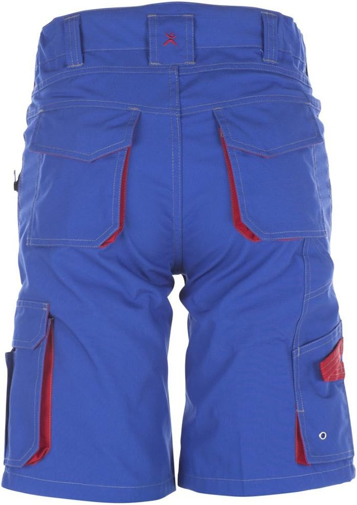 Planam Shorts Basalt, grösse XL, anthrazit / rot / mehrfarbig, 2840056, S
