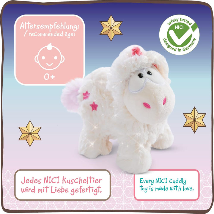 NICI Kuscheltier Einhorn Theodor im Schneeanzug 13 cm I Plüschtier für Mädchen, Jungen & Babys I Fla