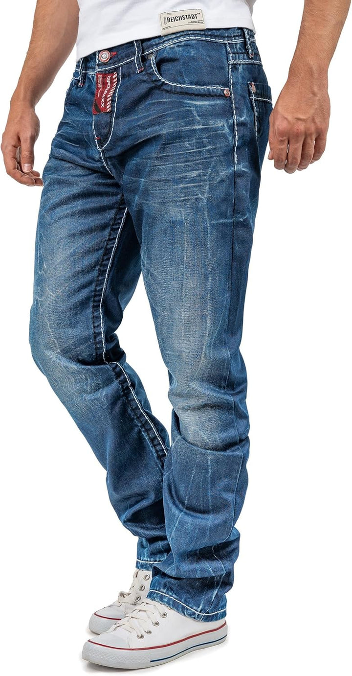 Cipo & Baxx Herren Jeans besonders modische Designs, 30W / 32L