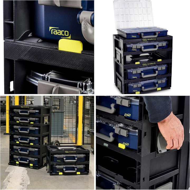 Raaco CarryMore 55x2 ausgestattet mit 2 CarryLite 55 4x8-16, 146395