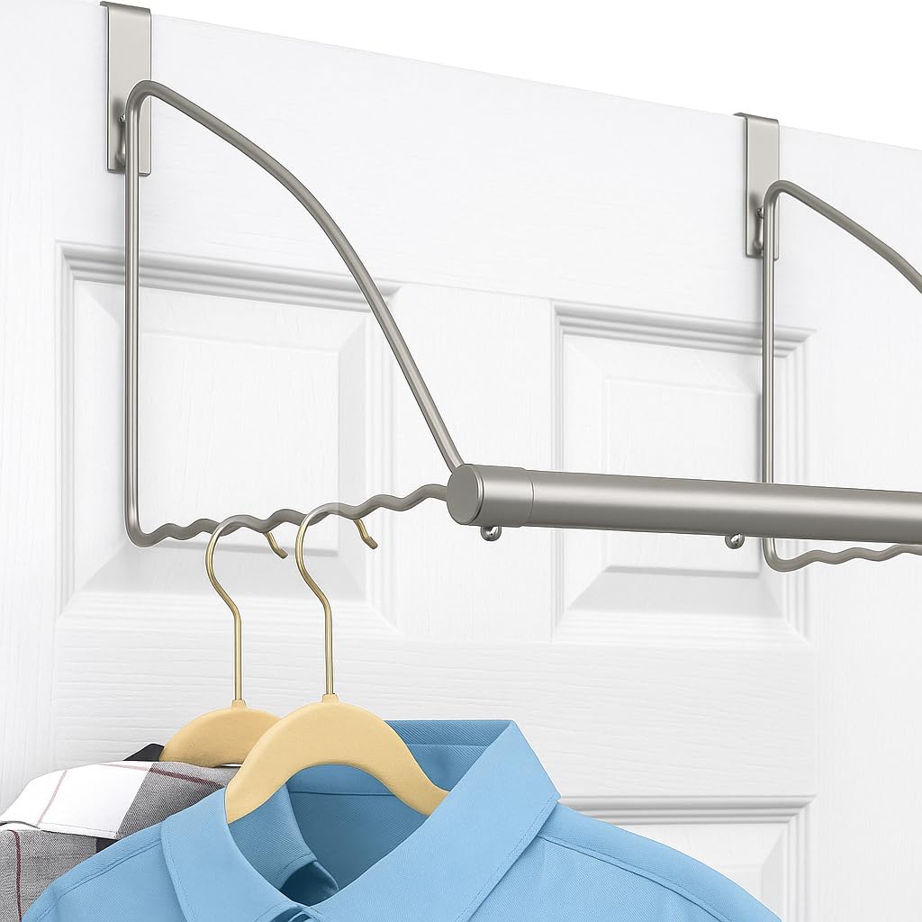 Hold N Storage Türgarderobe für die Tür, Kleider-Organizer und Tür-Aufhänger für Kleidung oder Handt