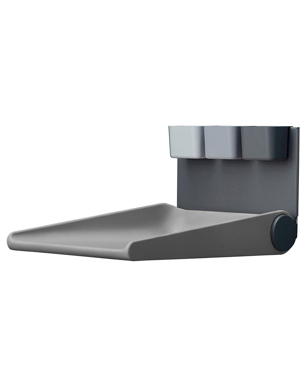 Leander Wally™-Wandwickeltisch Dusty Grey - Klappbare Wickelkommode für Wandmontage - Wickeltisch Or
