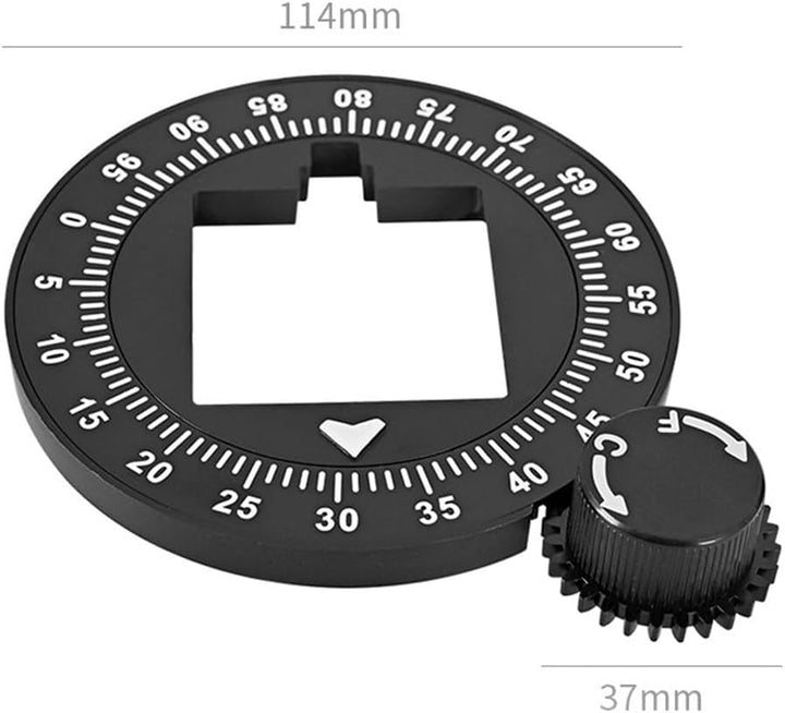 Massives Aluminium-Mahlwerk für Eureka Mignon Kaffeemühlen wie Specialita und erweiterte Mahlskala v